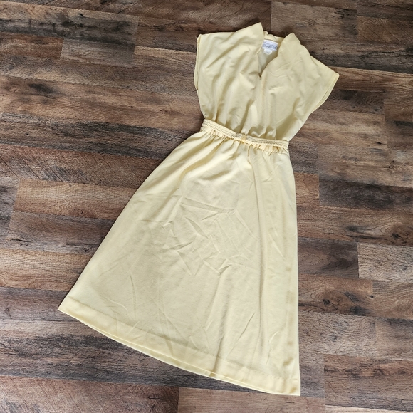 70s 80s Union Made vintage dress by STUDIO "36" - Picture 1 of 8